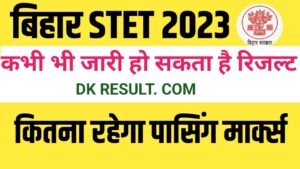Bihar STET REsult 2023